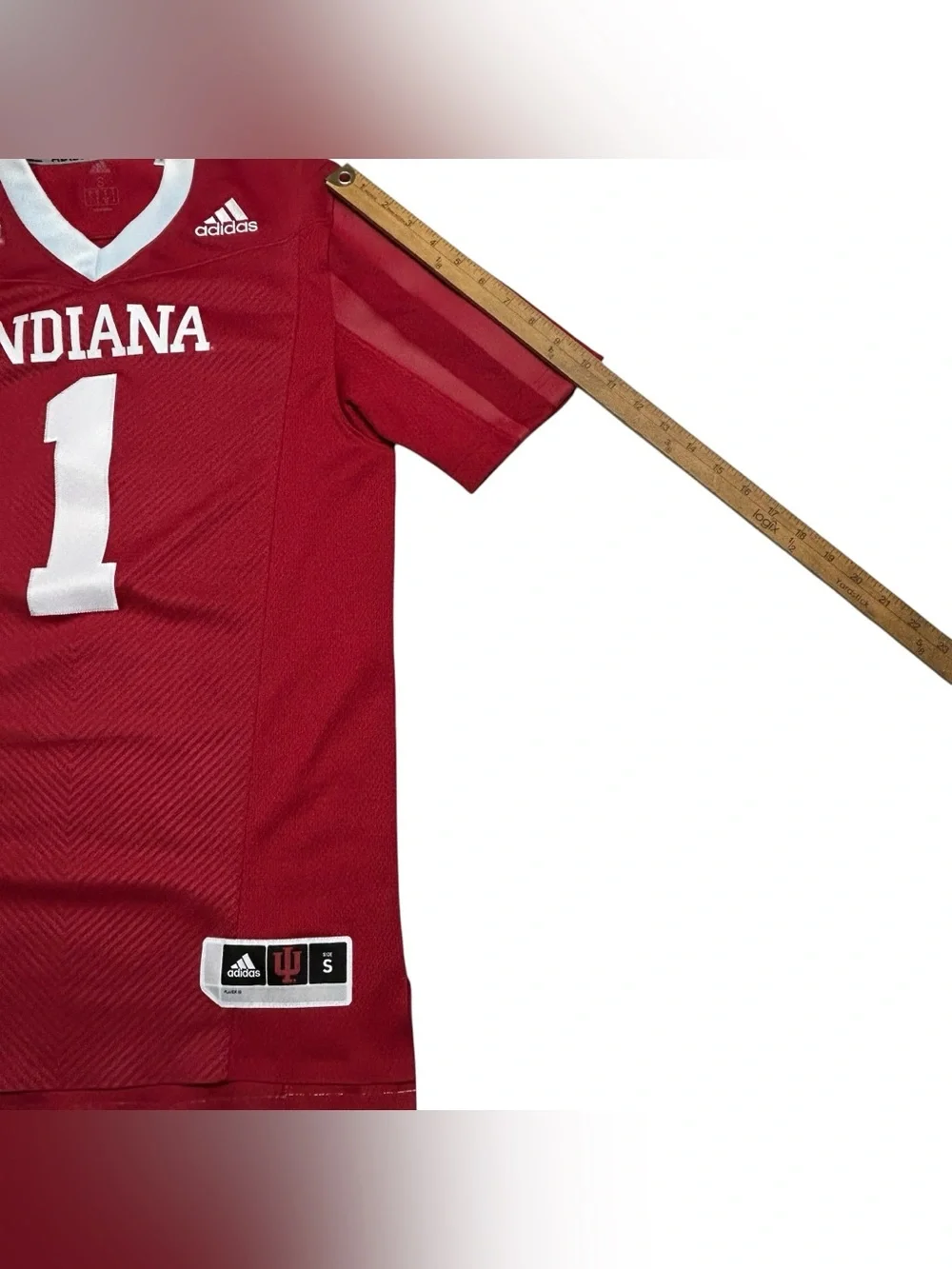 Indiana University Hoosiers Adidas Big10 Mens Size S Jersey NCAA Football